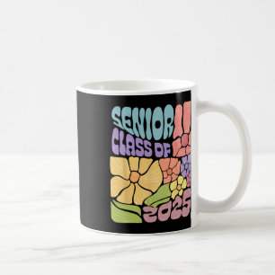 Boho Bloem Cl Van 2025 Afgestudeerd 2025 Grad 25 T Koffiemok