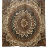 Boho Bloem Douchegordijn Stijl 2 (Voorkant)