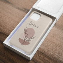 Boho bloem iPhone 12 Hoesje