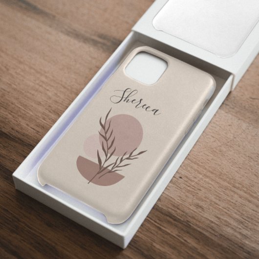 Boho bloem iPhone 12 Hoesje