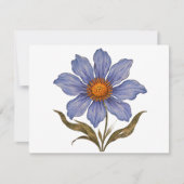 Boho Bloem Notitiekaartje (Voorkant)