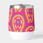 Boho Bloem Roze Motief (Voorkant)