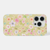 Boho bloem telefoonhoesje iPhone hoesje (Achterkant horizontaal)
