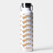 Boho Bloem Waterfles (Voorkant)