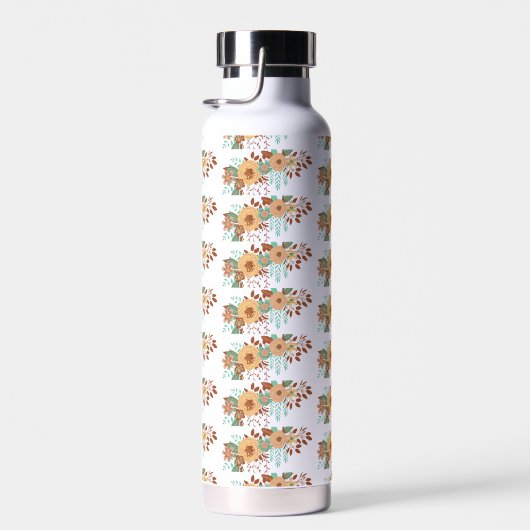 Boho Bloem Waterfles (Rechts)