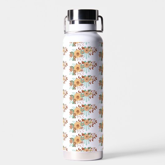 Boho Bloem  Waterfles (Achterkant)