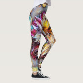 Boho Bloem Yoga Broek Leggings (Rechts)