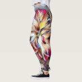 Boho Bloem Yoga Broek Leggings (Links)