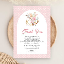 Boho Bloemanker Meisje Boog Baby Shower 