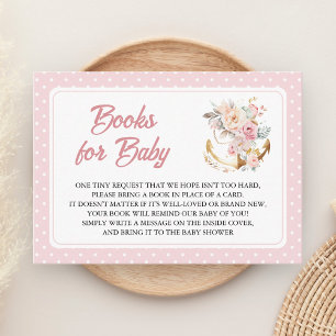 Boho bloemanker nautisch meisjesboek verzoek informatiekaartje