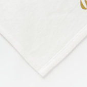 Boho bloemen baby mijlpaal maandelijkse babydeken fleece deken (Hoek)