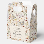 Boho Bloemen Baby Shower Bedankdoosjes (Geopend)