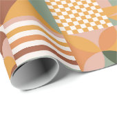 Boho Bloemen Bloemen Cadeaupapier (Rol Hoek)