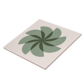 Boho Bloemen Bloemen Tegeltje (Zijkant)