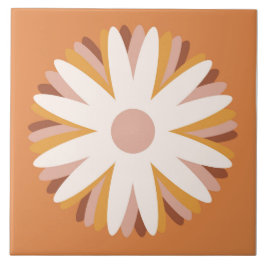 Boho Bloemen Bloemen Tegeltje