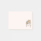 Boho Bloemen Boeket en Dreamcatcher Post-it® Notes (Voorkant)