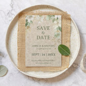 Boho  Bloemen Botanisch Save The Date