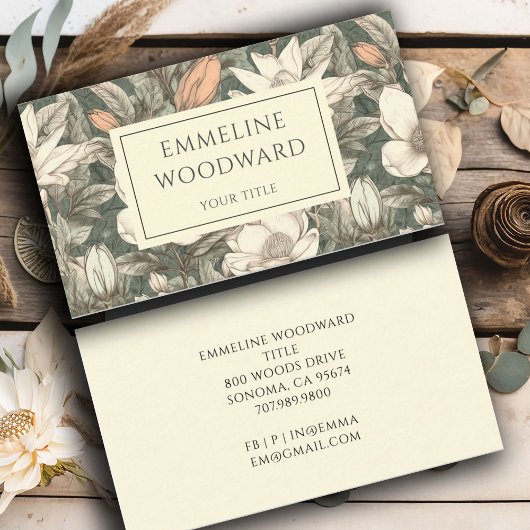 Boho  Bloemen Botanisch Visitekaartje