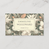 Boho  Bloemen Botanisch Visitekaartje (Voorkant)