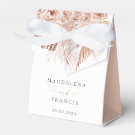 boho bloemen bruiloft bedankdoosjes