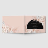 boho bloemen bruiloft gastenboek (Volledig)