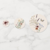 Boho Bloemen Confetti (Voorkanten)