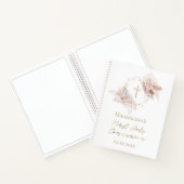 Boho bloemen Eerste Heilige Communistische Gast Bo Notitieboek (Binnen)