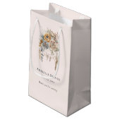 Boho Bloemen en Dreamcatcher - Huwelijk Klein Cadeauzakje (Achterkant Gekanteld)