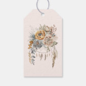 Boho Bloemen en Dreamcatcher - Moederdag Cadeaulabel (Achterkant)