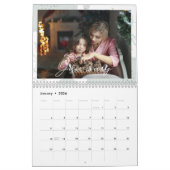 Boho Bloemen Familie Herinneringen Foto Keepsake Kalender (Jan 2026)