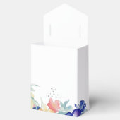 Boho Bloemen Favor Doos Bedankdoosjes (Geopend)