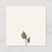 Boho Bloemen Herfst Herfst Bruiloft Behuizing Kaar Informatiekaartje (Achterkant)