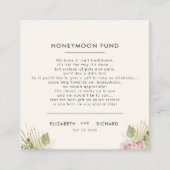 Boho Bloemen Herfst Herfst Bruiloft Behuizing Kaar Informatiekaartje (Voorkant)