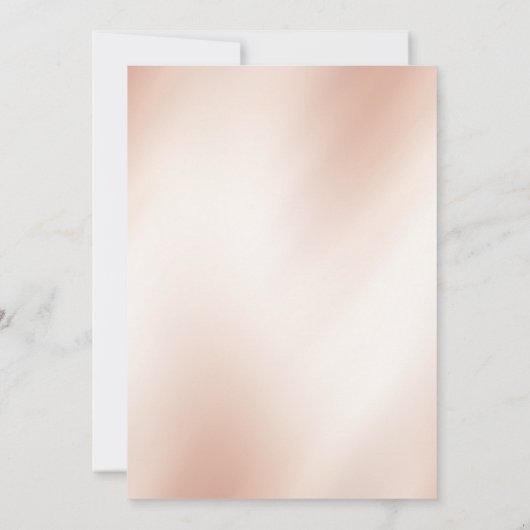 Boho Bloemen Herfst in Liefde Baby shower Kaart (Achterkant)