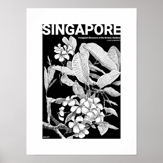 Boho Bloemen Home Decor Muurkunst Print (Voorkant)