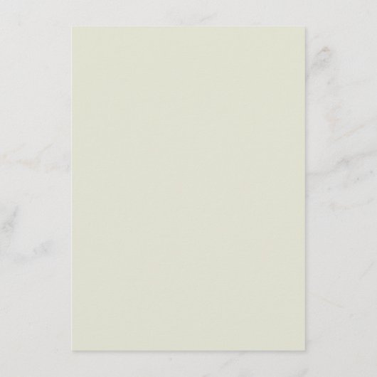 Boho Bloemen Huwelijksreceptie Informatiekaartje (Achterkant)