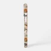 Boho bloemen in beige iPhone 16 hoesje (Linkerkant)