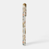 Boho bloemen in beige iPhone 16 hoesje (Rechterkant)