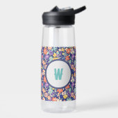 Boho Bloemen Initiaal – Monogram Cadeau voor Haar Waterfles (Links)