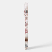 Boho bloemen met een blos van roze iPhone hoesje (Linkerkant)