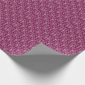 Boho Bloemen Modern Bloempatroon Cadeaupapier (Hoek)