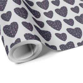 Boho Bloemen Modern Bloempatroon Cadeaupapier