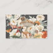 Boho Bloemen Paddestoel Botanische Luier Raffle Informatiekaartje (Achterkant)