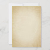 Boho Bloemen Pensioen Feest Viering Kaart (Achterkant)