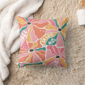 Boho Bloemen Quotes Baby Shower Kussen (Deken)