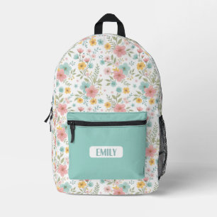Boho Bloemen Rugzak