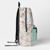 Boho Bloemen Rugzak (Links)