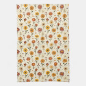 Boho Bloemen Theedoek (Verticaal)