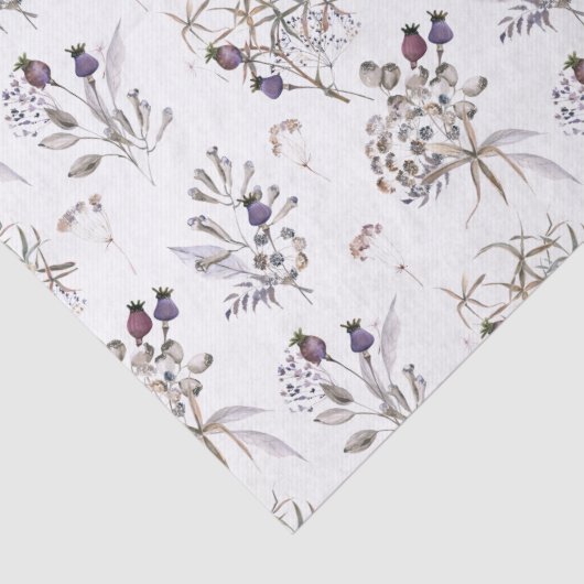 Boho bloemen tissuepapier  (Detail)