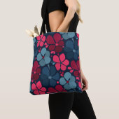 boho bloemen tote bag (Dichtbij)